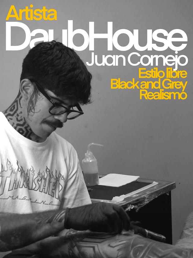 Juan Cornejo — tatuador DaubHouse